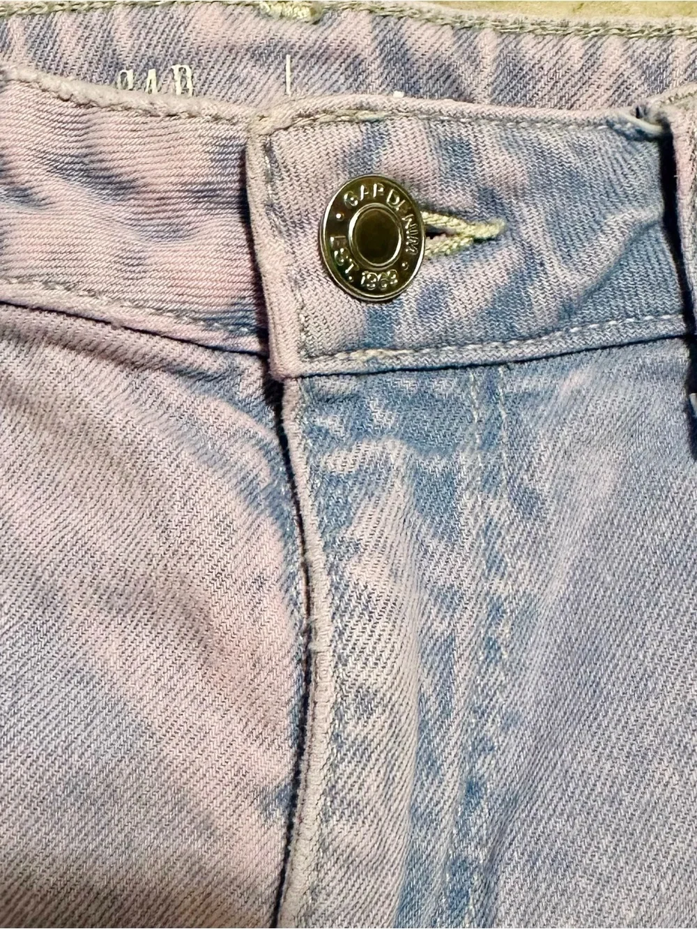 Pink Washed High-Rise Girls’ Girlfriend Jeans
